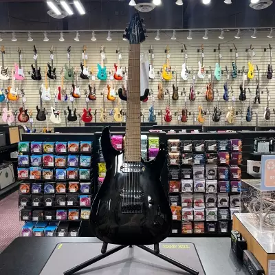 Store Special Product - Jackson Guitars JS32-7 DKA Transparent Black Poplar